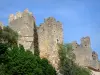 Saint-Montan - Feodaal kasteel Saint-Montan