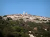 Saint-Paul-de-Vence - Vue d'ensemble sur le vieux village fortifié de Saint-Paul-de-Vence