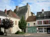 Saint-Pierre-le-Moûtier - Facciate di case di città