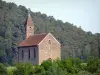 Saint-Quirin - Haute Chapelle omgeven door groen