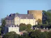 Saint-Sauveur-en-Puisaye - Torre sarracena e castelo de Saint-Sauveur-en-Puisaye