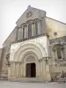 Saint-Sever - Fachada de la iglesia de la abadía