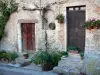 Saint-Sorlin-en-Bugey - Stone house with flowers 