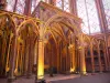 Sainte-Chapelle - Chapelle haute : tribune des reliques