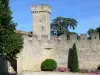 Sainte-Croix-du-Mont - Schloss Tastes bergend das Bürgermeisteramt von Sainte-Croix-du-Mont