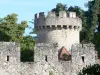 Sainte-Croix-du-Mont - Tower of the Tastes castle