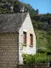 Sainte-Enimie - Dorfhaus am Bergfuss