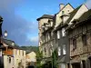 Sainte-Eulalie-d'Olt - Renaissance en de middeleeuwse huizen