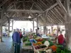 Sainte-Sévère-sur-Indre - Marché sous la halle