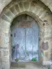 Sainte-Suzanne - Iron door