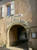 Sainte-Suzanne - Portal of the Sainte-Marie school