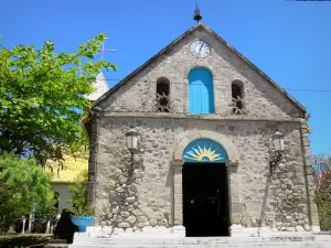 Les Saintes - Fachada de la Iglesia de Nuestra Señora de la Asunción