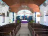 Les Saintes - Dentro de la iglesia de Nuestra Señora de la Asunción