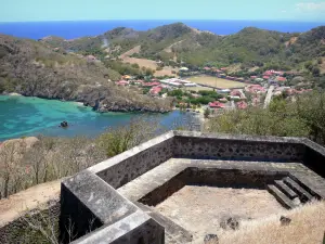 Les Saintes - Panorama de la Santa desde el Fuerte de Napoleón