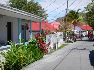 Les Saintes - Calle y casas de Terre -de - Haut