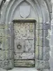 Salers - Oude houten deur