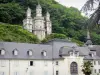 Sanctuaire de Bétharram - Sanctuaire Notre-Dame de Bétharram, sur la commune de Lestelle-Bétharram, dans le Béarn : chapelle Saint-Michel Garicoïts et station du chemin de croix (chapelle Saint-Louis)