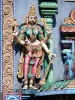Santo André - Estátua Policromada do Templo do Colosso Tamil