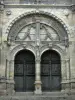 São Calais - Portal da Igreja de Notre-Dame