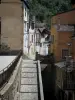 Saorge - Escadas e casas da vila medieval