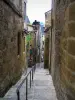 Sarlat-la-Canéda - Costa de Toulouse y sus casas de piedra, en el Périgord