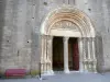 Saulieu - Portal de la basílica de Saint-Andoche