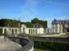 Schloß von Champs-sur-Marne - Eingangsgitter des Schlosses