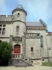 Schloss-Observatorium Abbadia - Schloss Antoine d'Abbadie im neugotischen Stil