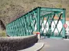Schluchten des Allier - Eiffelbrücke, in der Stadt Monistrol-d'Allier