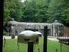 Schoenenbourg fort - Fort of the Maginot Line in the forest