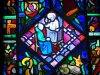 Semur-en-Auxois - Dentro da igreja colegiada de Notre-Dame: vitral