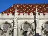 Sens - Synodaal paleis met geglazuurd pannendak