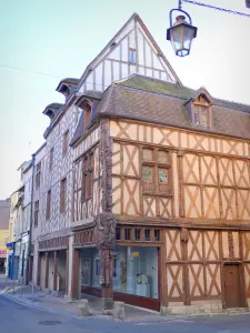 Sens - Half-timbered Abraham's house