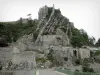 Sisteron - Citadel zat op een rots