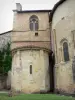 Sorde-l'Abbaye - Chevet de l'église abbatiale Saint-Jean de Sorde