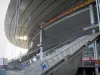 Stade de France - Escaliers menant aux tribunes du Stade de France