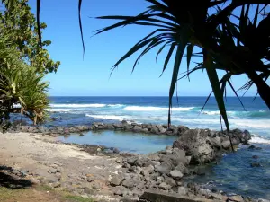 Strand Grands Bois - Kleines Becken zum Baden