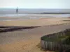 Strände der Landung - Juno Beach und Meer (der Ärmelkanal)