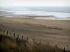 Strände der Landung - Juno Beach und Meer (der Ärmelkanal)
