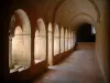 Thoronet修道院 - 普罗旺斯罗马风格的西多会修道院：修道院拱廊