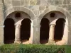 Thoronet修道院 - 普罗旺斯罗马风格的修道院修道院：修道院的拱廊