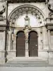 Tonnerre - Portaal van de kerk Saint-Pierre