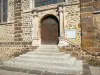 Toucy - Portaal van de kerk Saint-Pierre