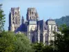 Toul - Torens en apsis van de gotische kathedraal Saint-Étienne de Toul