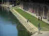 Toulouse - Promenade Henri Martin et fleuve (la Garonne)