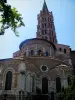 Toulouse - Basilique Saint-Sernin de style roman