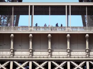 Tour Eiffel - Détail de la tour