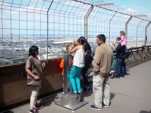 Tour Eiffel - Longue-vue du deuxième étage