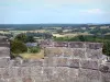 Tour de Masseret - Panorama depuis le haut de la tour