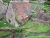 Tournemire en het kasteel van Anjony - Oude stenen en moestuin